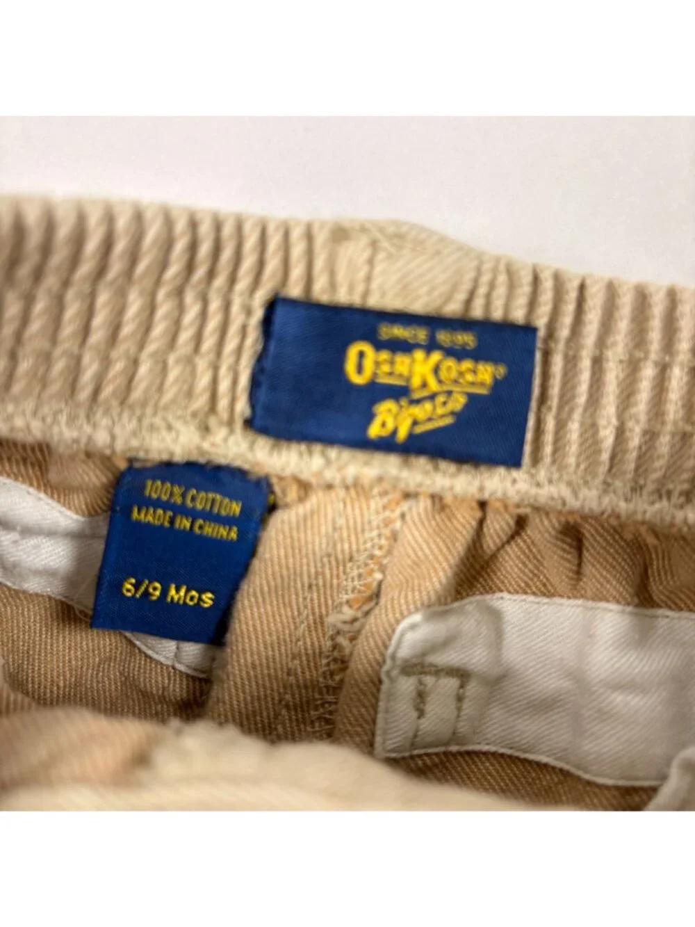 Vintage Oshkosh Y2K Western Cowboy Embroidered Denim Jeans 6m - 9m + 12m